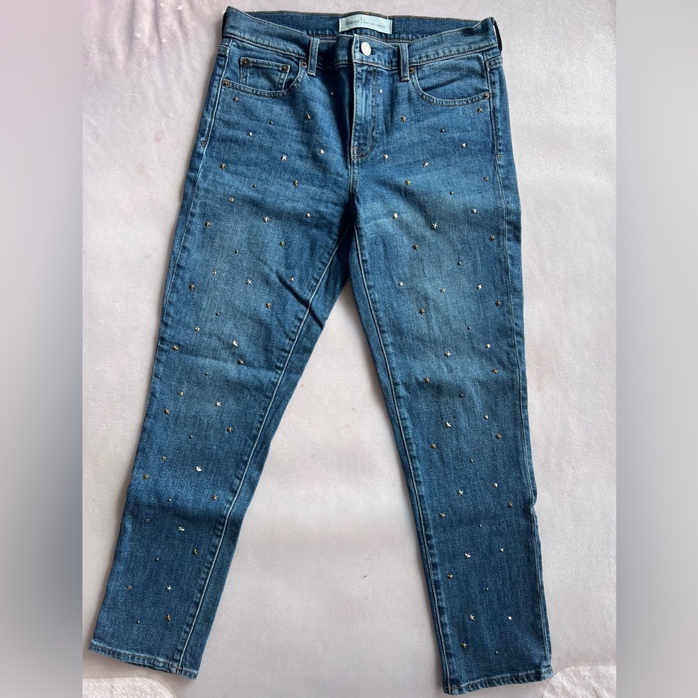 Gap Best Girlfriend Embellished Jeans Star Stud Size
27 Casual